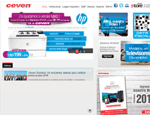 Tablet Screenshot of ceven.com